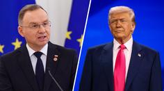 Duda pozval Trumpa na summit do Polska. Do Varšavy by mohl přijet už v dubnu