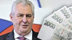 Na Zemanův účet tečou miliony, jména dárců prezident zatajuje