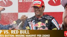 Lídr formule 1 Button bije na poplach: Musíme nakopat pár zadků