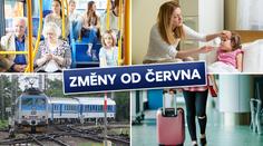 Mění se jízdní řády, zavádí nové dávky. Spočítejte si, kolik to bude