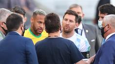 Čtyři  fotbalisty z přerušeného utkání vyšetřuje policie