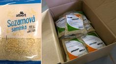 Inspekce objevila sezamová semínka plná pesticidu, prodával je i Albert