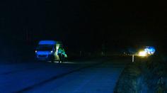 Dodávka srazila a vážně zranila cyklistu, musel pro něj vrtulník