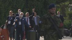 Vystrčil se vrátil z Tchaj-wanu, u letiště ho vítaly desítky lidí!