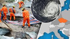 Ophelia zasáhla západní Evropu. Takhle ovlivní počasí v Česku