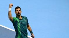 Djokovič zaútočí na sedmou trofej z Turnaje mistrů. Ve finále čeká mladý Ital