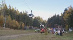 Průvodčí po pádu lanovky na Ještědu zachránil 13 lidí. Dostal nejvyšší ocenění