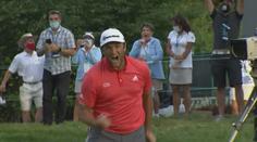 Golfista Rahm byl jako na houpačce, nakonec vybojoval titul