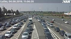 Pekelná sobota na chorvatských dálnicích. Kolona měla až 27 km
