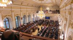 Poslanci ukončili schůzi, sejdou se až po volbách. Poděkovali si za spolupráci