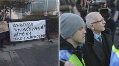 Křik, hádky a policejní ochrana: První den ombudsmana nezačal dobře