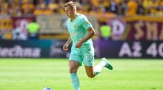 Záložník Slavie si přetrhl vaz v koleni. Svému týmu bude dlouho chybět