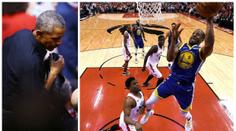Golden State srovnalo finále, druhý zápas sledoval i Obama