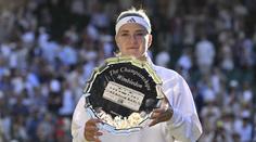Divoká párty v centru Londýna a odlet tryskáčem. Muchová se po finále Wimbledonu odvázala