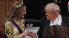Trump složil neobvyklou poklonu princezně Kate. Nemohl z ní spustit zrak