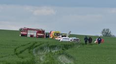 Při pádu větroně na Litoměřicku zemřel pilot. Druhý je vážně zraněný