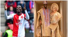 Veselka na africký způsob. Fotbalista Slavie do toho praštil