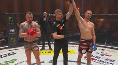 Červinský slaví první výhru v KSW. Štummer si při vítězství zlomil ruku
