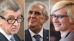 Spor kabinetu v demisi pokračuje! Ke Šlechtové se vyjádří Zeman