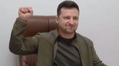 "Vy všichni jste dnes Ukrajinci," promluvil k Čechům Zelenskyj z Kyjeva
