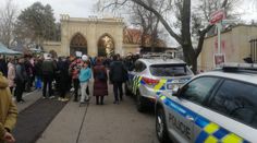 V Praze se do sebe pustili příznivci Ruska a Ukrajiny. Zasahovala policie