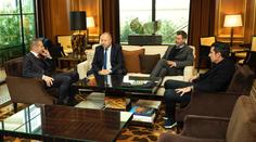 Prezident UEFA i legenda Figo navštívili FAČR. Bylo to přínosné, říká Fousek