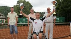 EUROVIA Cup: Jozef Felix z Bratislavy ovládl brněnské kurty