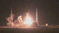 Odstartovala přelomová mise Artemis. NASA vyslala raketu k Měsíci