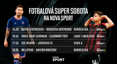 Super sobota na Nova Sport! Do akce jde PSG, Schick hraje proti Dortmundu