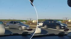 Řidiči nechtěli stát v zácpě, otočili se a odjeli pryč v protisměru! VIDEO