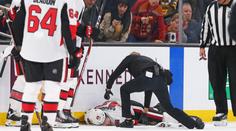 Chvíle hrůzy v Bostonu: Chlapíkův spoluhráč zůstal v bezvědomí