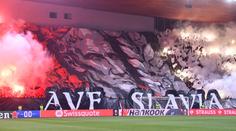 UEFA trestá Slavii. Dvoumilionová pokuta i uzavření tribuny