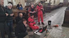 Vědci prozkoumali kryptu Arnošta z Pardubic. Našli v ní ostatky