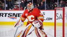 Třetí Čech v All Star Game! David Rittich si zachytá během Utkání hvězd