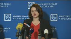 Maláčová chystá prodloužení ošetřovného