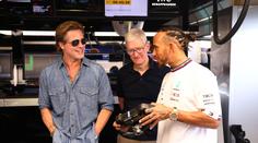 Netradiční setkání při závodech F1. Velkou cenu USA navštívila filmová hvězda