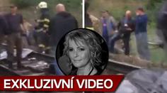 EXKLUZIVNÍ VIDEO: Vlak s dětmi projíždí kolem TĚLA IVETY BARTOŠOVÉ