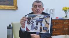Útočník šel za Babišem s pistolí a nožem. Policie zveřejnila podrobnosti