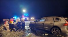Tragická nehoda aut na Novojičínsku. Zemřel řidič, čtyři lidé se zranili