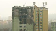 V Prešově začali bourat panelák po explozi, Slováci oceňují pomoc Čechů