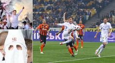 NECHUTNÉ: Fanoušci Kyjeva nosili hákové kříže a trička s Hitlerem!