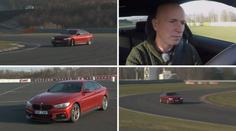 NA OKRUHU: Promrzlý asfalt autodromu v Mostě a BMW 440i