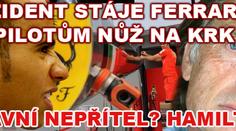 Prezident stáje Ferrari dal pilotům nůž na krk