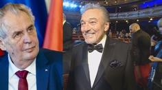 Zeman popřál k narozeninám Gottovi: V dopise útočí na umělce
