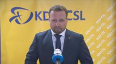 Marian Jurečka byl znovuzvolen předsedou KDU-ČSL. Neměl protikandidáta