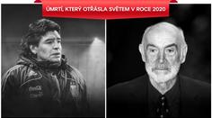 Sean Connery i Diego Maradona. Svět letos přišel o řadu osobností