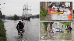 V Paříži si oddychli, v pohotovosti zůstává Normandie. Hrozí záplavy