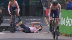 Hororová nehoda nizozemské cyklistky. V časovce upadla a zlomila si loket