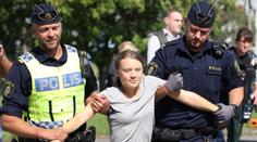 Pokuta Gretu nezastavila. Jen pár hodin po soudu se opět ocitla v rukou policie