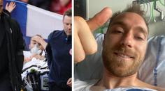 Mám se dobře, vzkazuje Eriksen z nemocnice po hrůze na hřišti